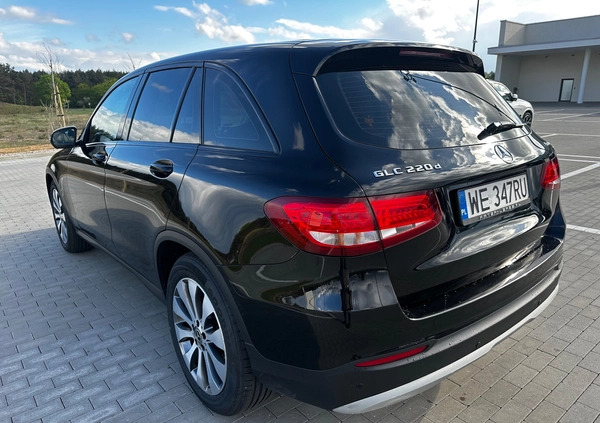 Mercedes-Benz GLC cena 125000 przebieg: 69308, rok produkcji 2017 z Mława małe 407